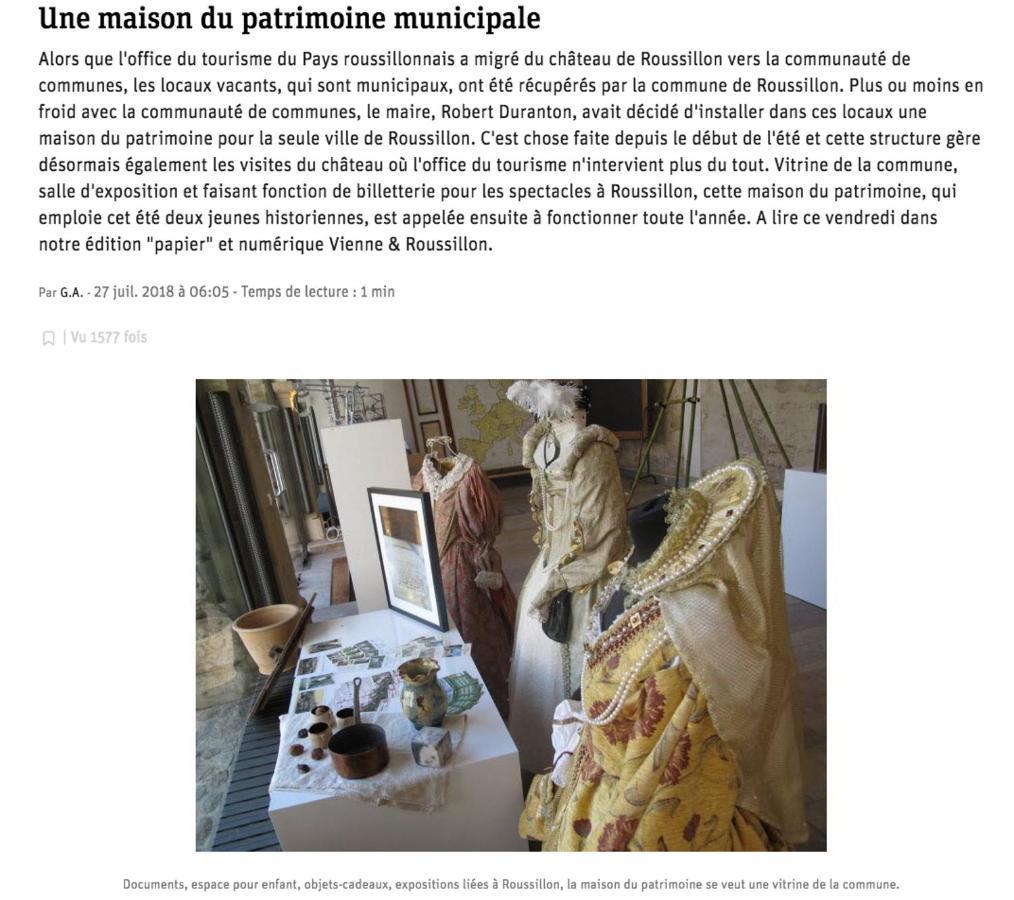 Le Charles IX Apartment Roussillon  ภายนอก รูปภาพ